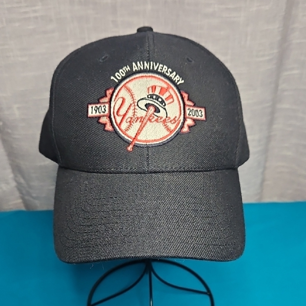 MLB Yankees 100th Anniversary Black Hat